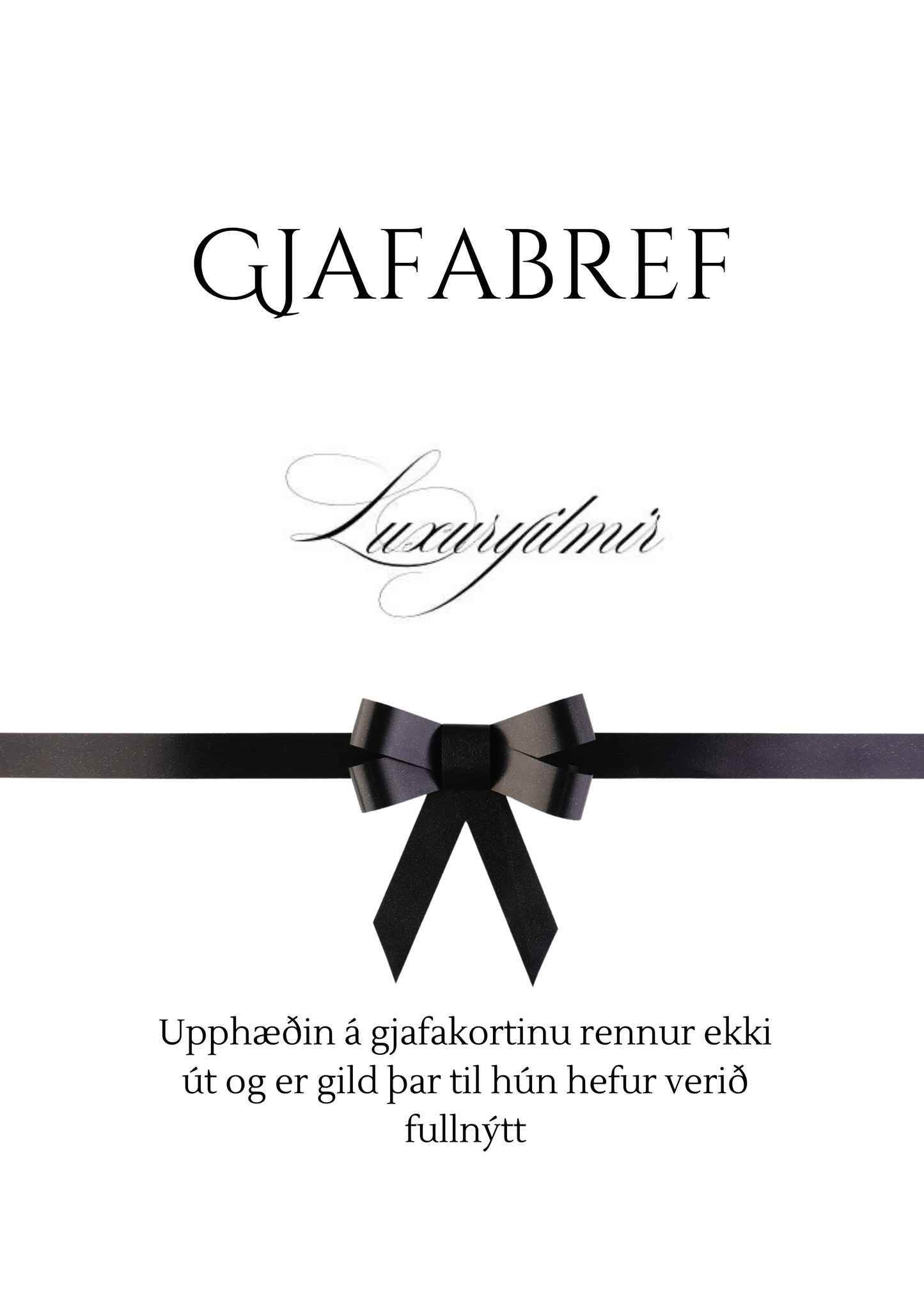 Gjafabref